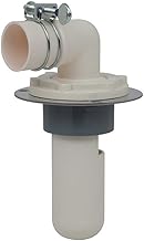 Kakudai Washing Machine Plumbing Trap for Eliminating Disagreeable Odor, Attach Directly to Floor, Convenient for Use, Suitable for Both Nominal 50VP/ VU Pipes