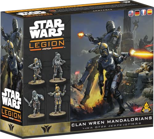 Star Wars Legion Clan Wren juego de estrategia para pintar miniaturas de coleccion