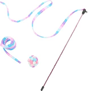 Ipetboom 1 Conjunto De Brinquedos Para Gatinhos Para Gatos Brinquedos Para Gatos Vara De Pesca Brinquedo Para Gatos Brinquedo Interativo Para Gatos Brinquedo Para Gatos Brinquedo