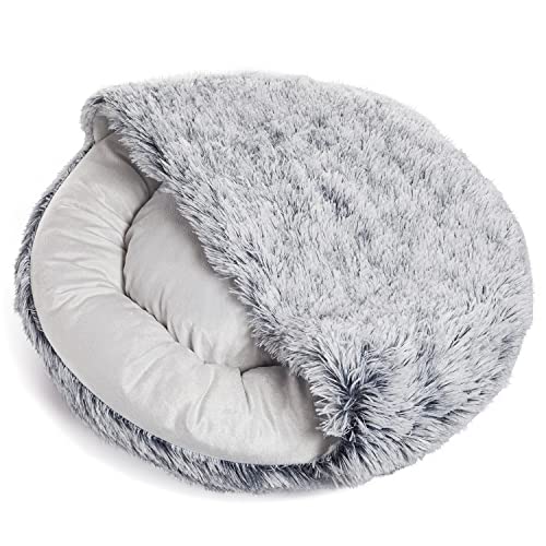 Weltbild Katzen- und Hundebett Kuschelhöhle - Kuschelhöhle Katze Kuschelhöhle Hund Ø 60 cm aus Plüsch als Schlafkorb Katze oder Hundebett Höhle waschbar