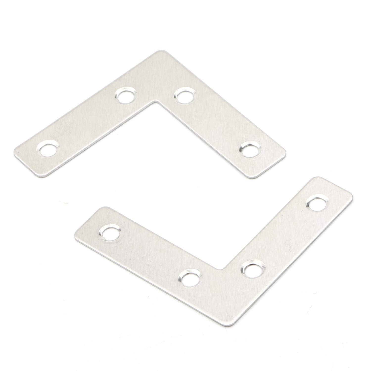 5 Pcs Angle Plate Corner Brace Flat L Shape Repair Bracket - View #9