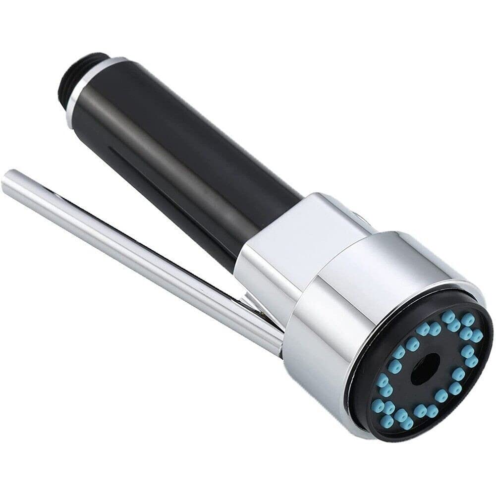 Pull Out Spray Head Replacement, Kitchen Mixer Tap Spray Head Water Faucet Shower Setting for G1/2inch Connector Pipes for Kitchen Bathroom Basin Sink Faucet
