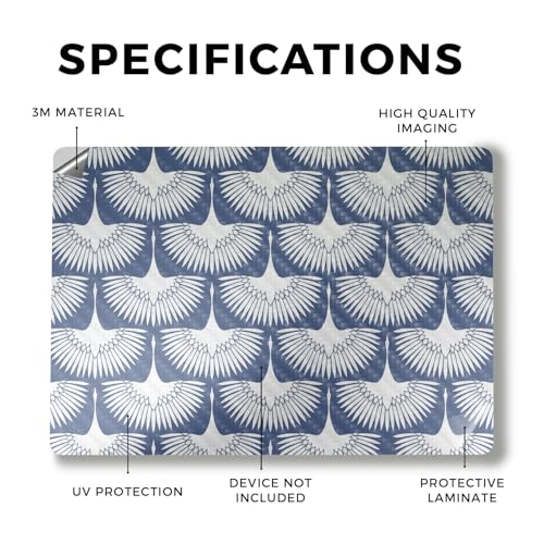 Image of Carbon Fiber Laptop Skin Compatible with Alienware M18 R2 (2024) - Feather Duster - Premium 3M Vinyl Protective Wrap Decal Cover - Easy to Apply | Crafted in The USA by MightySkins