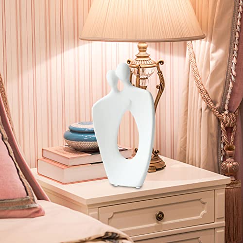 Casal Esculturas Decoração de Casa - Estátuas de cerâmica de amante de decoração de casa moderna,Est