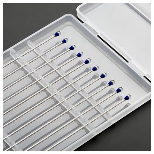 ESD Professional Stainless Steel Gel Swab Sticks for Cleaning Camera Lenses, sensors, PCB, SMT, semiconductors and Electrostatic Sensitive Equipment. (Blue-10Packs, Electrostatic adsorption)