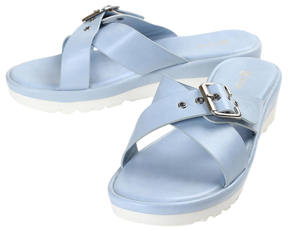 Max Women Ivory Sandals,BLUE,37 (B0CFXS3GYC) Amazon Price History, Amazon Price Tracker