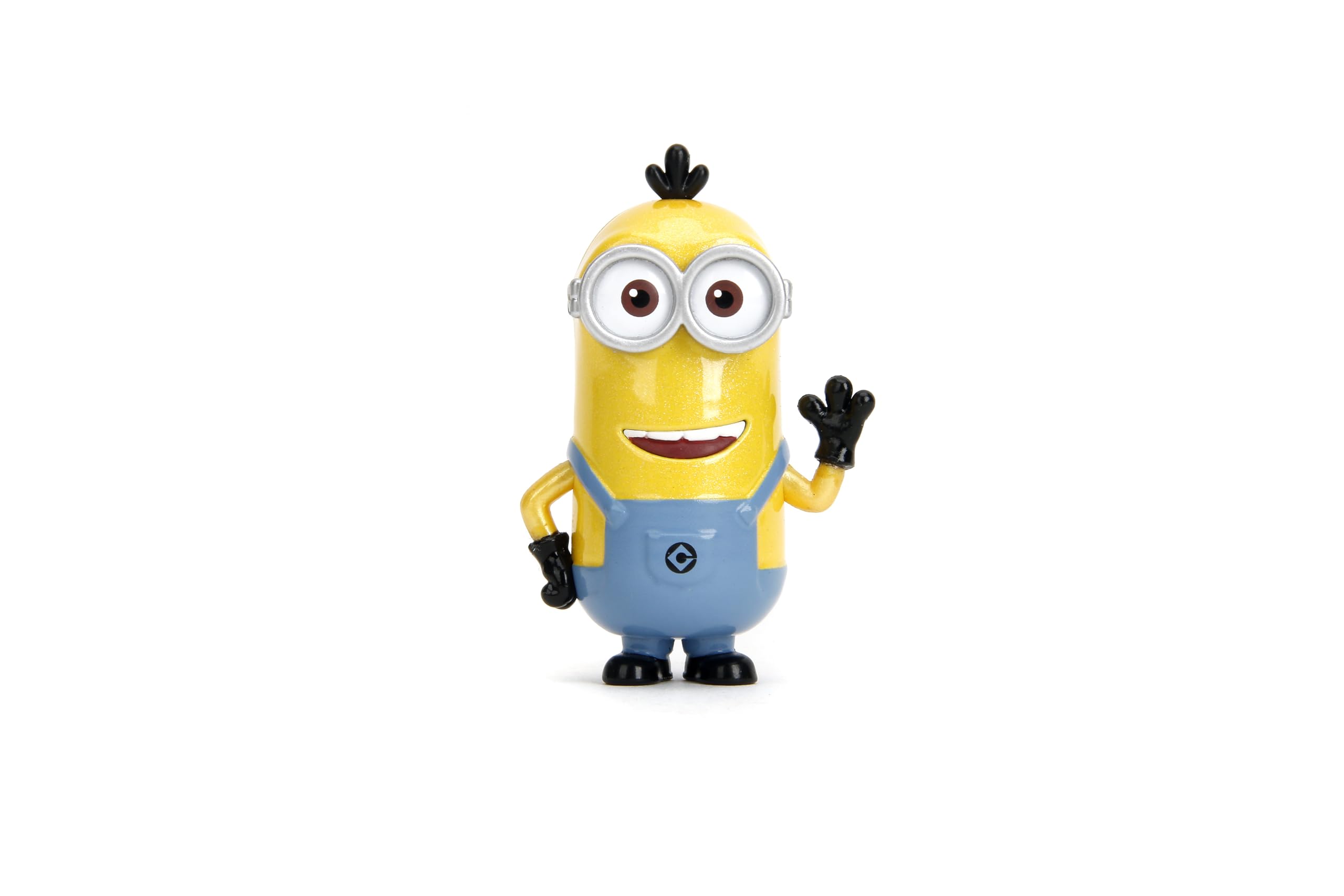 Jada Despicable Me Minions Metalfigs - Paquete de 4 Figuras coleccionables de Metal de 2.5 Pulgadas, Stuart, Kevin, Otto, Bob