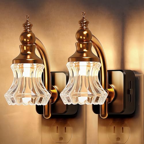 L LOHAS LED Night Lights Plug into Wall, 3000K Soft White