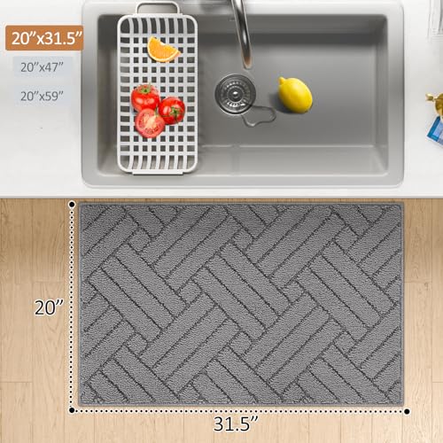 Jeedovia Kitchen Rugs Non Slip Kitchen Mats For Floor Kitchen Runner Rug thumb #1