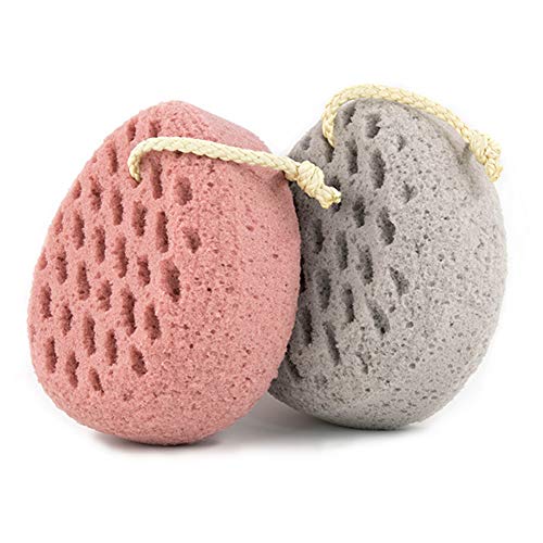 BAIMEI Bath Sponge, Sponge Loofah Body Scrubber, Shower Exfoliator, Pouf Cleaning Loofahs Sponge