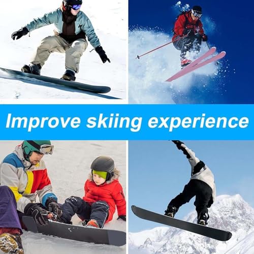 Grattoir à cire portable pour ski et snowboard avec angles