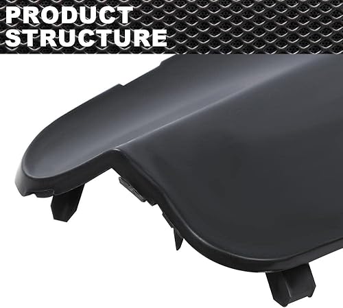 Miniatura 3 de Cubierta de gancho de remolque para parachoques delantero compatible con Nissan Rogue 2014 2015 2016 (no compatible con modelos deportivos y solo se