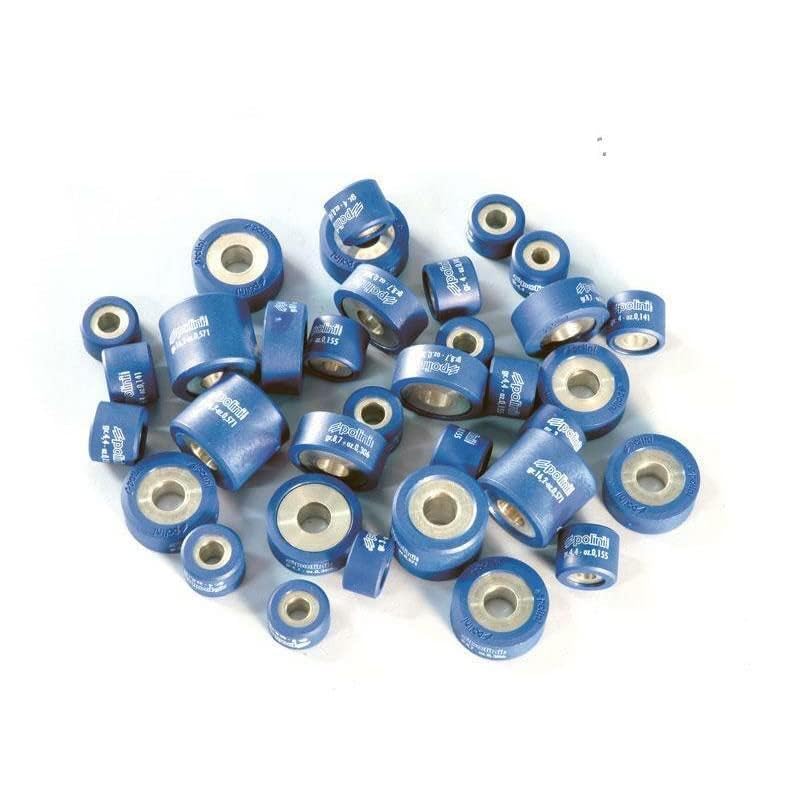jeu de 8 galets polini 26,1x12,8mm, 14,6g, suzuki burgman 400
