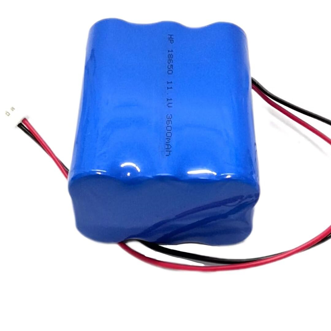 ruixishangmao 1 Pack INR18650 XH-2P 2.54 3s2p 11.1V 3600mAh Rechargeable Battery Pack with xh-2p 2.54 Plug