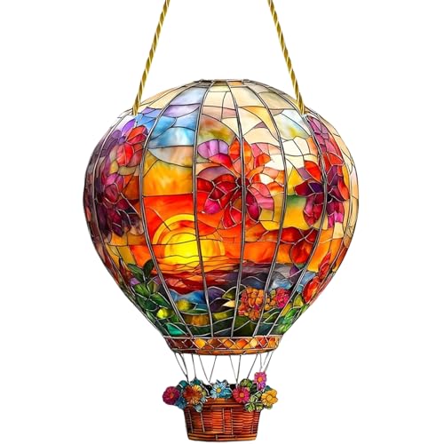 Heißluftballon Sonnenfänger,Cosswe Solar Laterne...