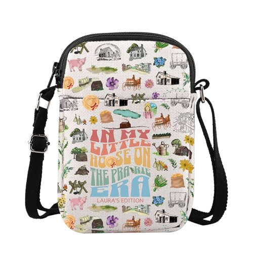 G2TUP Laura TV Show Crossbody Bag Laura Fans Gifts Nut Oasis Gifts Prairie House Shoulder Bag