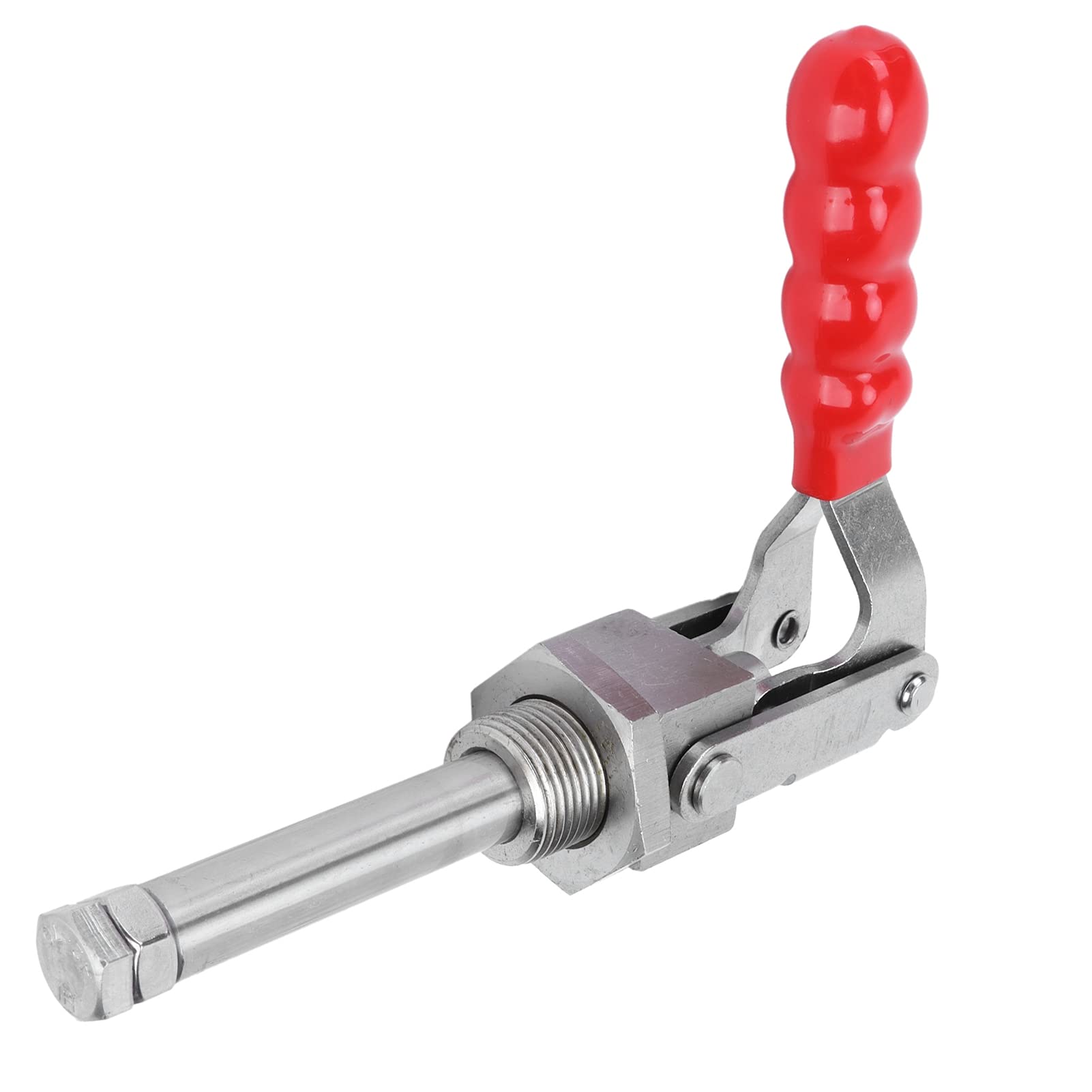 Morsetto a Levetta Morsetto Push-pull Resistente a Sgancio Rapido 318 Kg per Decorazioni Domestiche e Installazione di Attrezzature Acciaio Inossidabile 15,5x13,5 Cm 1 unità