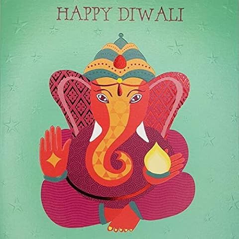 Davora Diwali Greeting Card with Envelope Cover