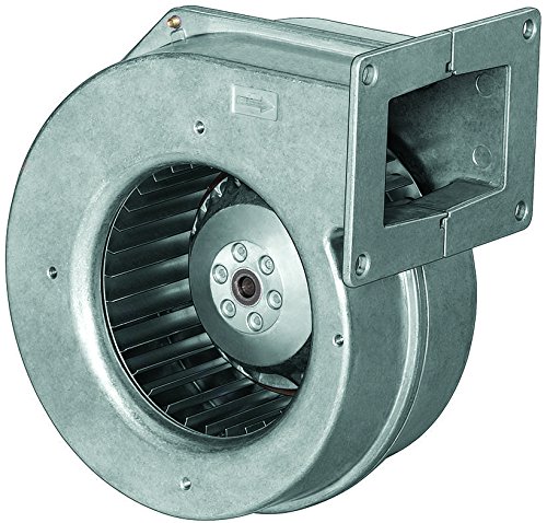Ebm Papst G2e146-bf05-29 Single Inlet Blower, Centrifugal, Ac Motor, 115 V, Ball Bearing, 318 Cubic Feet Per Minute Flow Rate, 69 Decibel Adjustable Nois