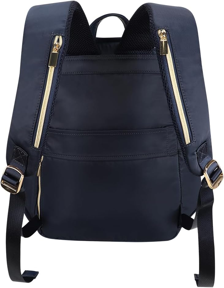 SANDY LISA Laguna Women's Backpack | Travel and Work Laptop Backpack | College and Working Professional | Fits 14" Laptop | Navy