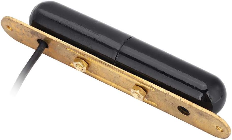 Electric Guitar Pickup Single Coil Pickup Magnet Lipstick Tube Pickup for ST Guitar(Black) Pickup Supplies Pickup