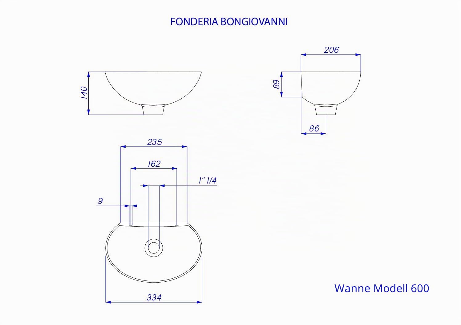 Fonderia Bongiovanni | Gartenbrunnen | Wandbrunnen | Modell Malaga | ohne Wasserhahn | für Haus Garten | Außen |