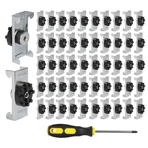 Sound Isolation Clips - 50 Pack for Soundproofing