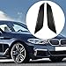 Anxingo 1 Pair 51747439013 Car Front Side Fender Vents Trim, Replacement for BMW 5 Series G30 M550i 530i 530e 540i 540d xDrive 2017-2023, Replaces 51-74-7-439-014