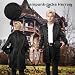 AFJIODUV Mittelalter Kleidung Herren Steampunk Mantel Vintage Gothic Frack