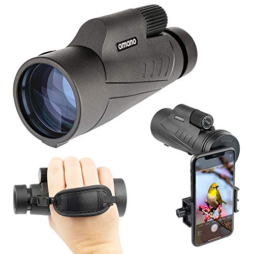 Omano 12x50 Monocular with Smartphone Adaptor