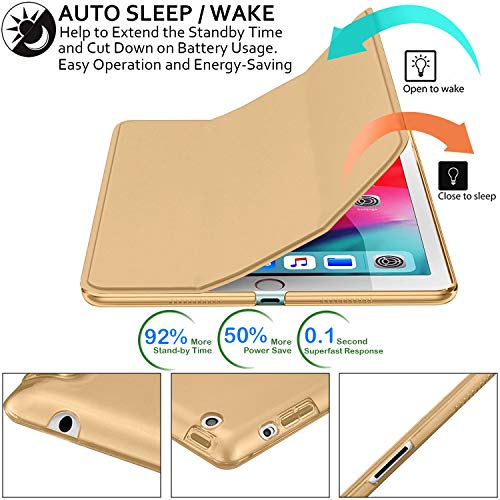 Image of DuraSafe Cases for iPad 9.7 inch Old Model 4th 3rd 2nd Gen Case A1458 MD513HN /A A1416 MC705HN /A MD328HN /A A1395 MC769HN /A MC954HN /A MC960HN /A MC979HN /A A1459 MD514HN /A MD512HN /A MD515HN /A - Gold