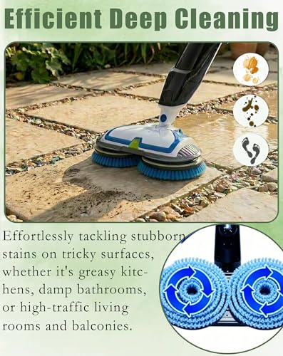 Image of 2 Pack Brush Pads Replacement for Bissell Spinwave Steam Mop 20393