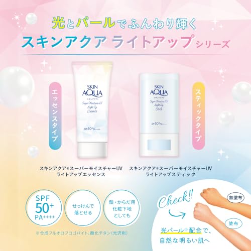 Image of Skin Aqua Super Moisture UV Light Up Essence 70g - SPF50+ /PA++++