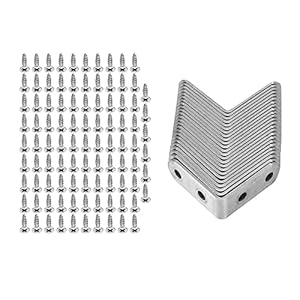 Lahdrhab 24-teilige Edelstahl Winkellehren Eckverbinder