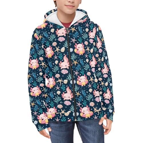 HUIACONG Zip Up Hoodies for Boys Sweatshirts Kids Jackets for Children3