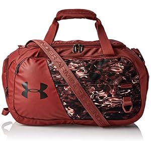 Under Armour Adult Undeniable Duffle 4.0 Gym Bag , Cinna Red (688)/White , X-Small