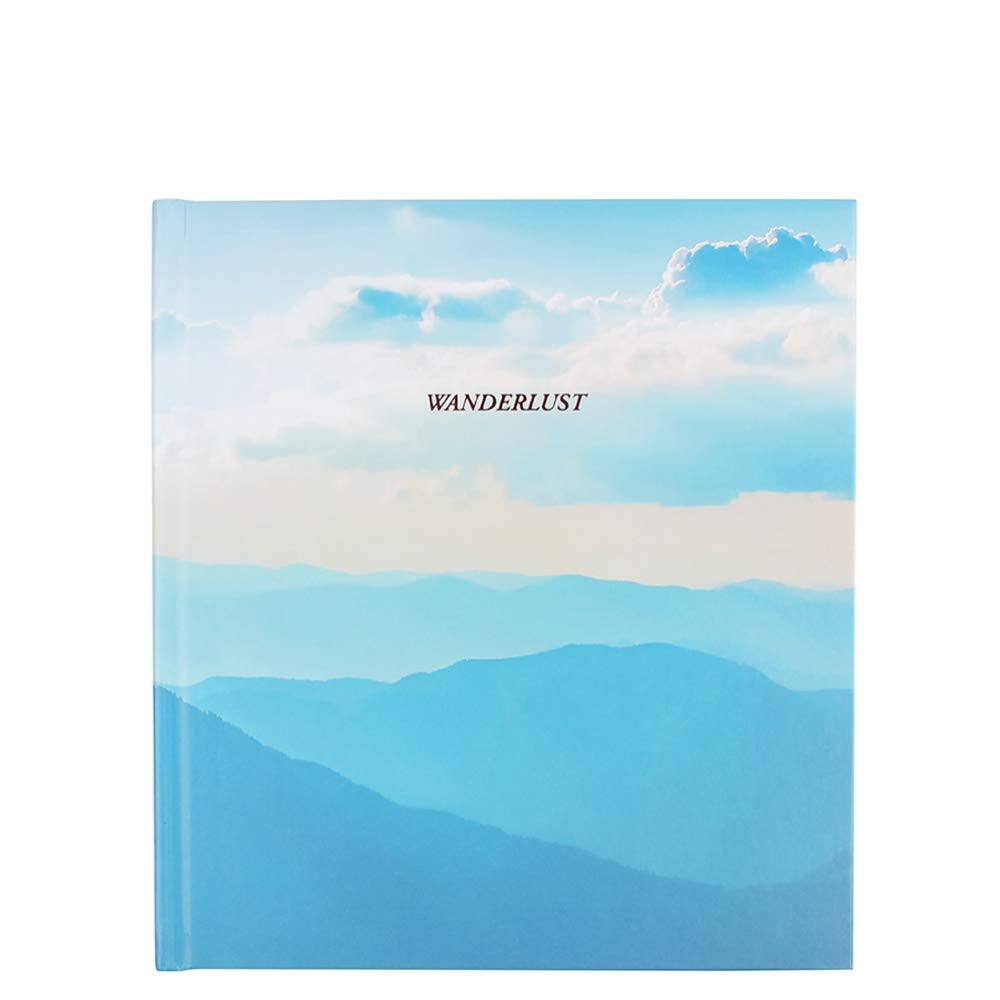 Paperchase Wanderlust sky medium self-adhesive photo album, Scrapbook, Photos and Memories