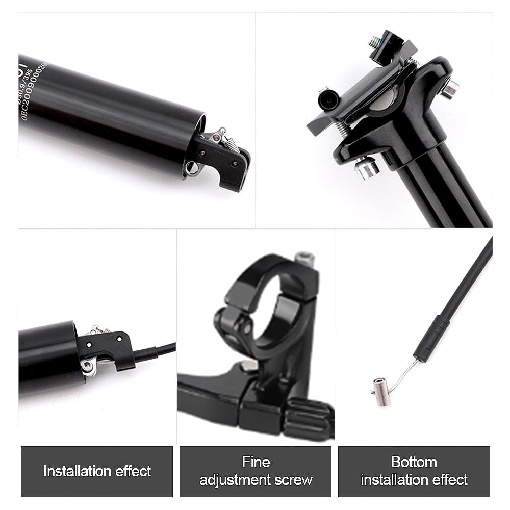 Tige Selle Télescopique Tige De Selle Hydraulique Réglable Pour