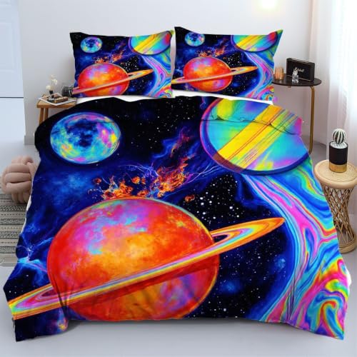 Parures de lit 240x260 graffitis 3D pour transformer le style d'une chambre d'amis