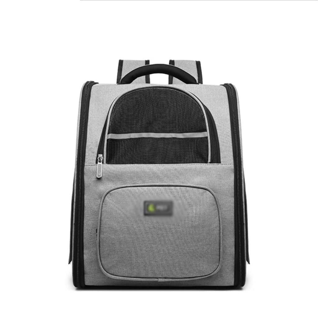 AttreX Mochila Porta Perros Transpirable Portátil Mochila Bolsa De Viaje para Mascotas para Perros Pequeños Más Grandes (C 34x28x43cm)