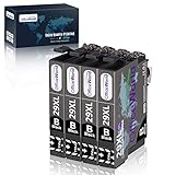 Ink Volumen: Schwarz 18ML. Seiten-Ertrag: 500 Seiten für 29XL schwarz Patrone. (5% Deckung)