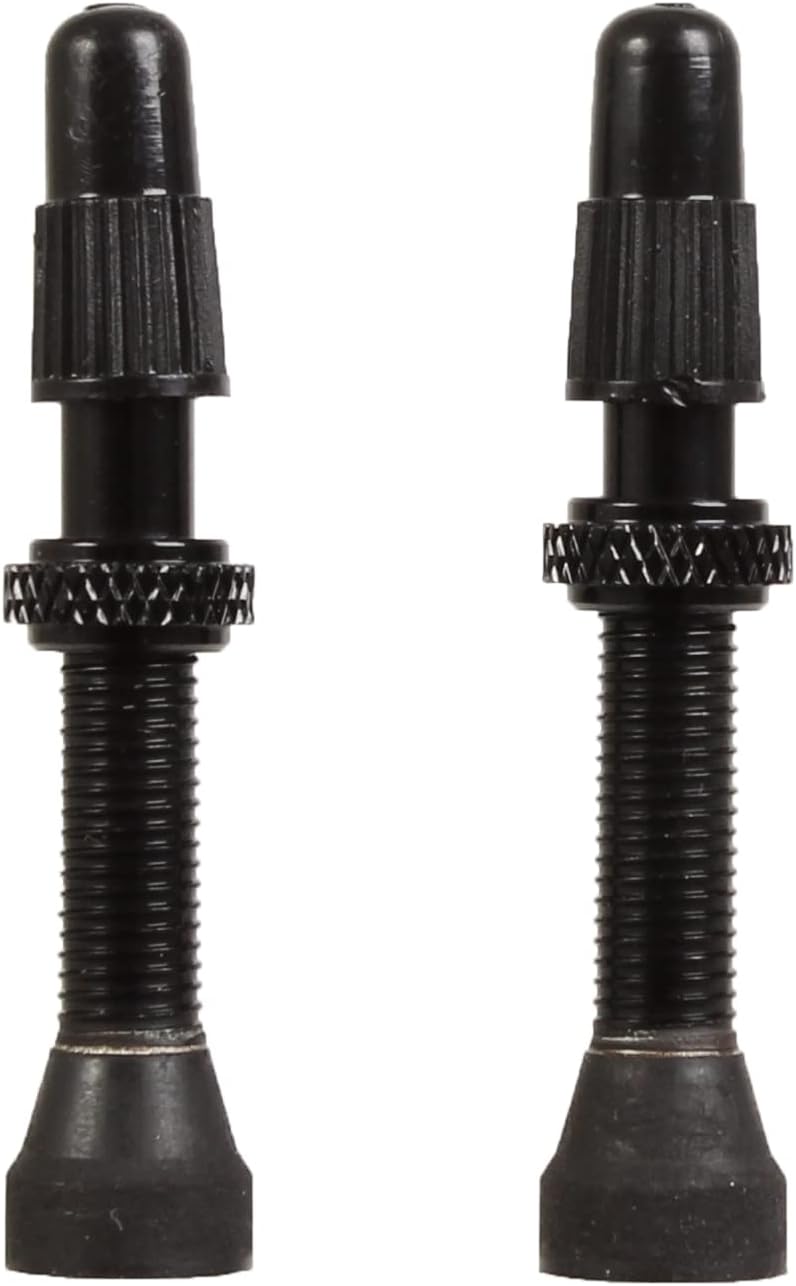 Industry Nine Tubeless Presta Valve Stem, 40mm (Pr) - Black - TKVABLK