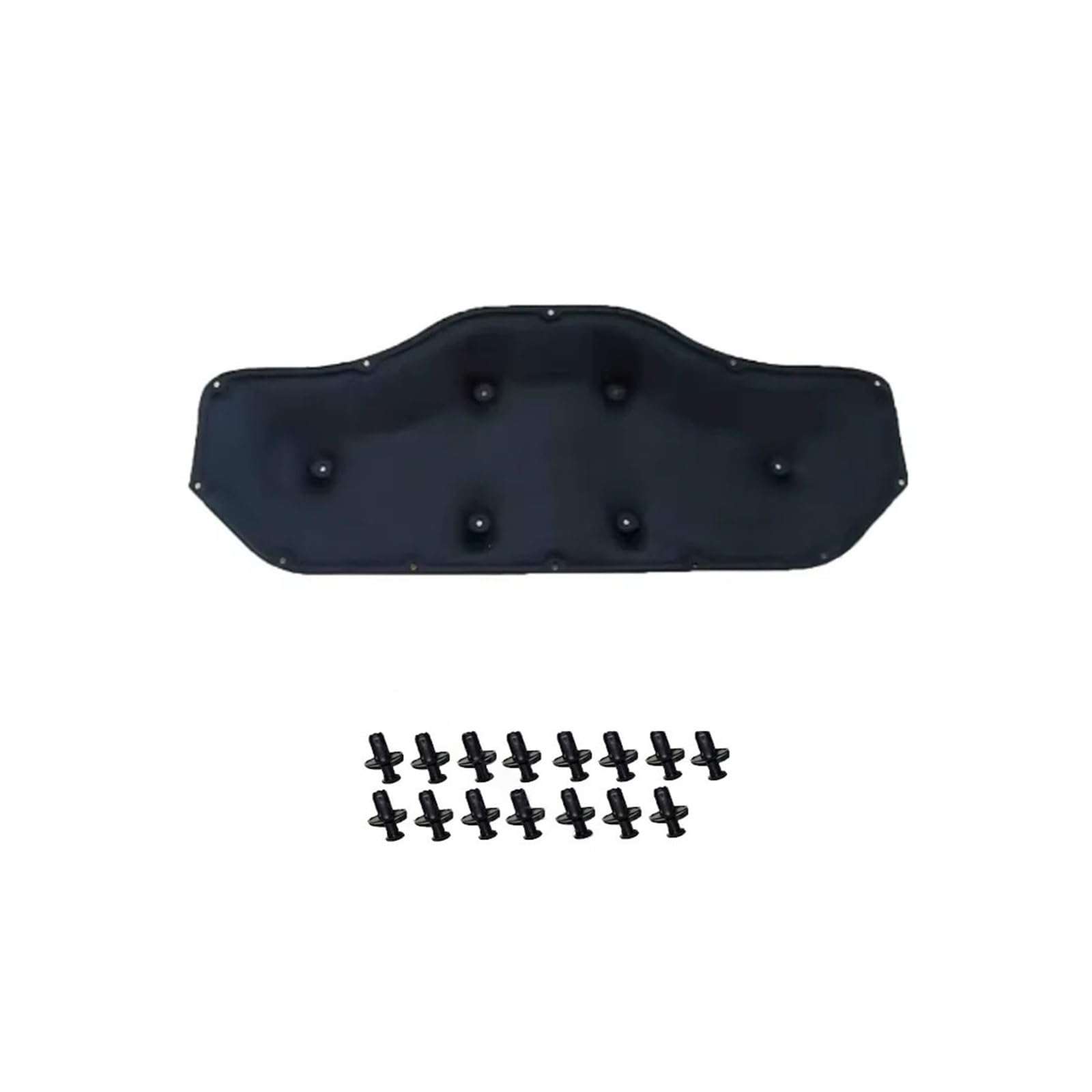 Heat Sound Insulation Cotton for X1 F48 F49 2016 2017 2018 2019 2020 2021 2022 Car Hood Thermal Lining Engine Soundproof Cotton Insulat Mat Accessories