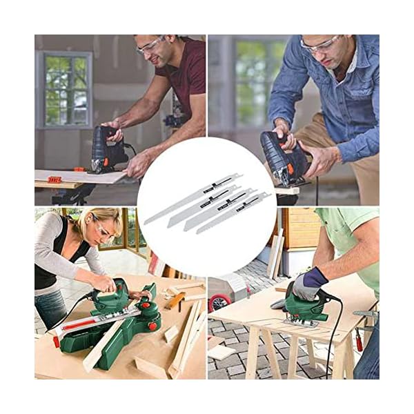 Kliplinc 12-Teilige S?Bels?Gebl?Tter S?Bels?Ge Hands?Ge Multi-S?Geblatt zum Schneiden Von Metall f¨¹r Ma-Kita Heimwerkerwerkzeuge – Bild 7