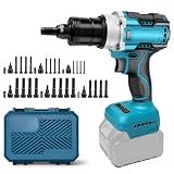 Remachadora Compatible con Makita 18V para Tuercas Remachables M4-M12