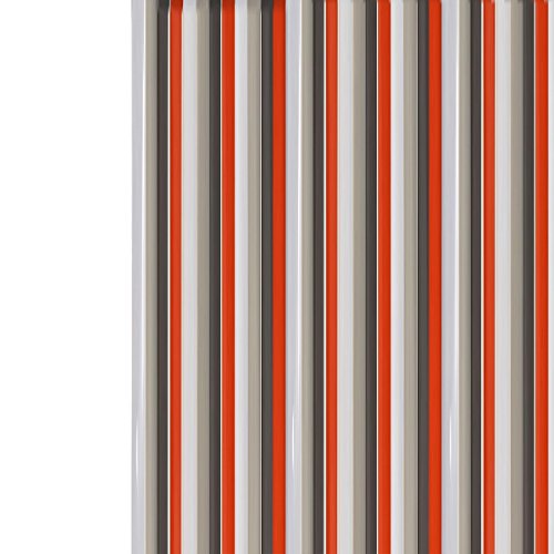 Luance Rideau de Porte (90 x H220 cm) Lanières PVC Rouge L