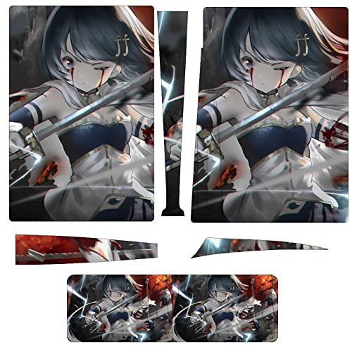 PS5 スキンシール 美樹さやか マギアレコード PS5 Sticker ディスク版 PlayStation 5 スキンシール 保護カバー 本体 コントローラー スキンフィルム カバー ステッカー 防塵 傷防止 保護シール 全面保護 プレイステーション 5