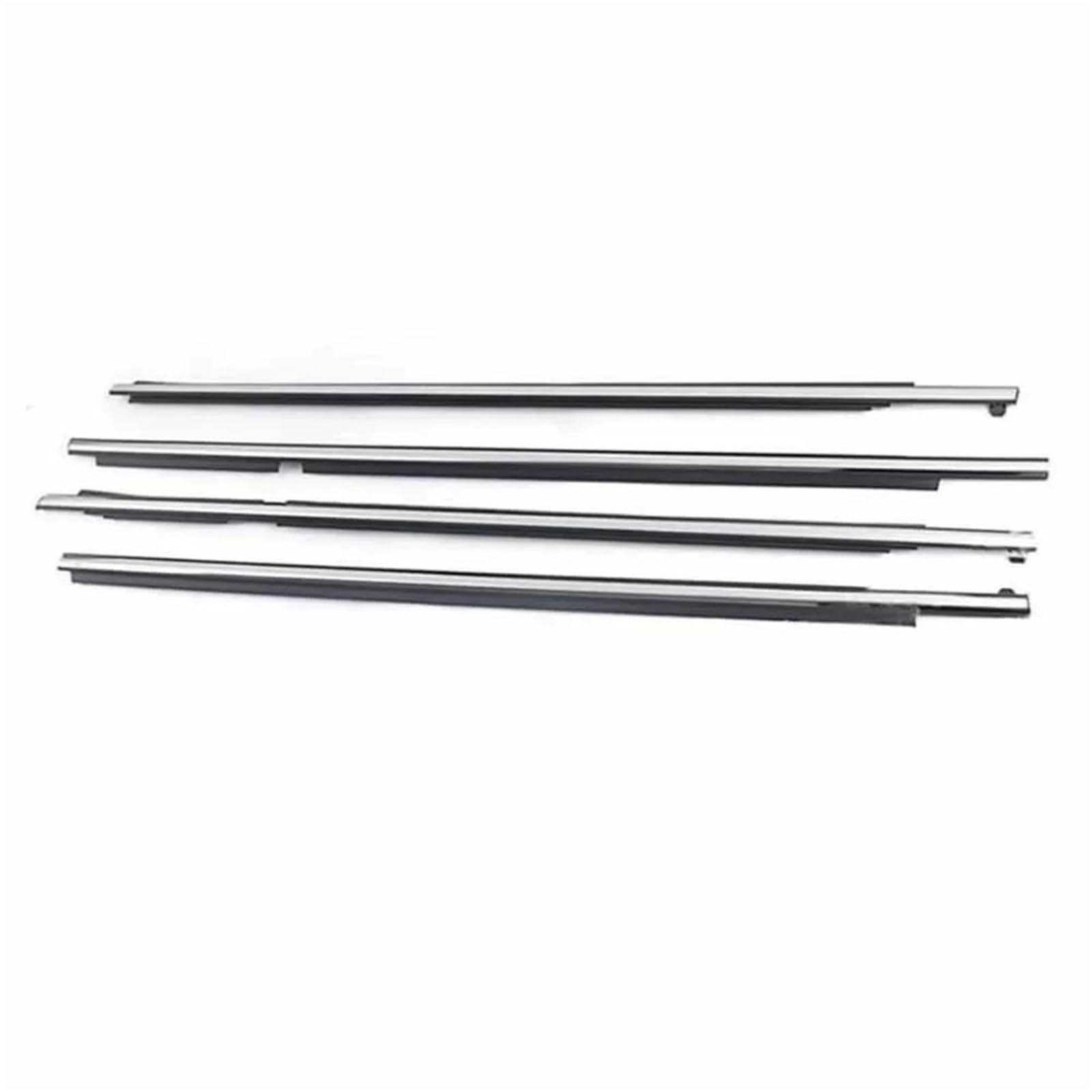 Nangaebppw One Color For Toyota For Land For Cruiser Lc100 1998-2007 4Pcs Car Weatherstrips Window Moulding Seal Belt Replacement Trim