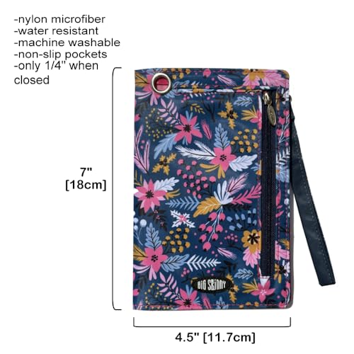 Image of Big Skinny Women's Plus Size myPhone Bi-Fold Slim Wallet, Holds Up to 20 Cards