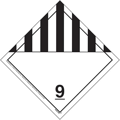 Class 9 Miscellaneous Placard 10-pk. - 10.75